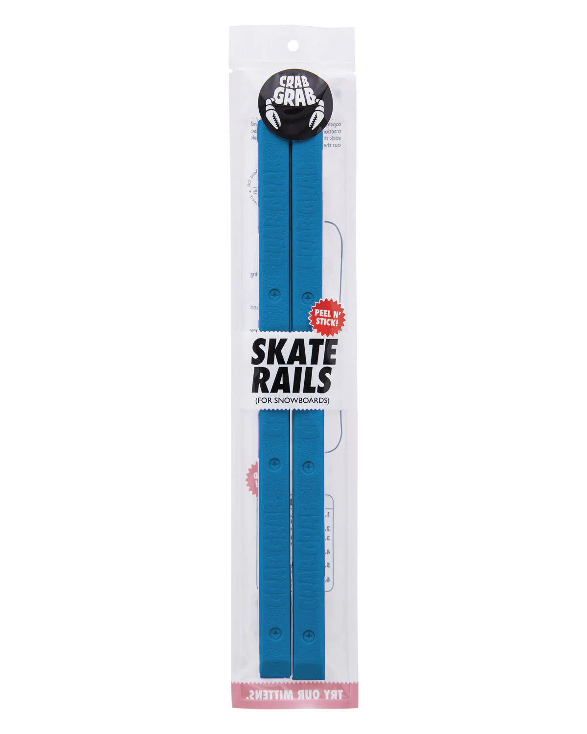 CRAB GRAB クラブグラブ SKATE RAILS 25-26 スノーボード アクセサリー BRIGHT BLUE