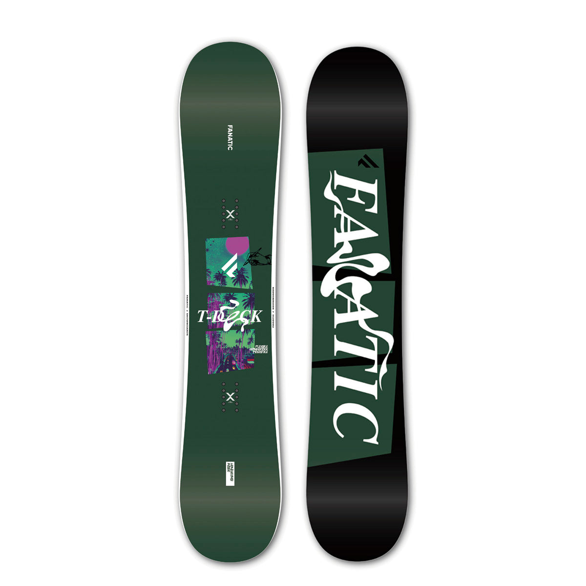 スノーボード ボード  FANATIC   T-DECK Green 日本正規品 送料無料 24-25