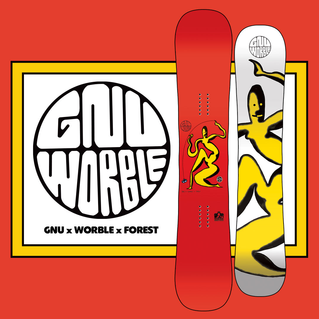 スノーボード ボード グヌー GNU HEAD SPACE WORBLE ED  22-23 送料無料 日本正規品 店頭受け取り可能