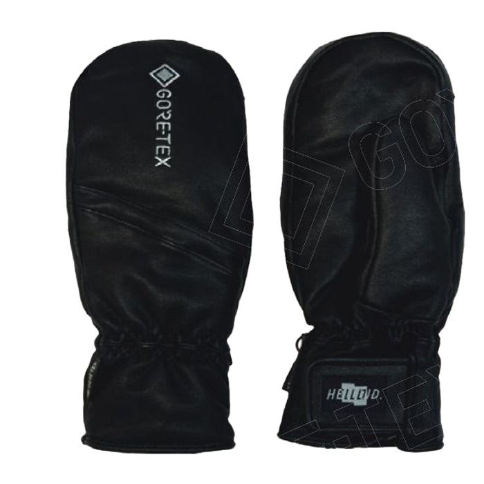 スノーボード グローブ ヘルロイド HELLOID LEATHER MITTEN GLOVE BLACK 25-26 日本正規品
