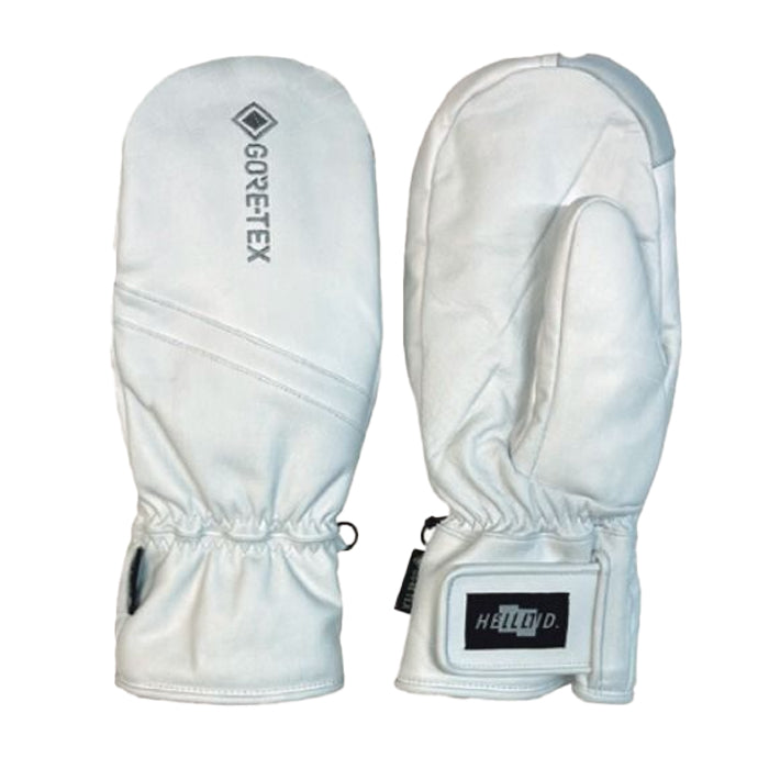スノーボード グローブ ヘルロイド HELLOID LEATHER MITTEN GLOVE WHITE 25-26 日本正規品