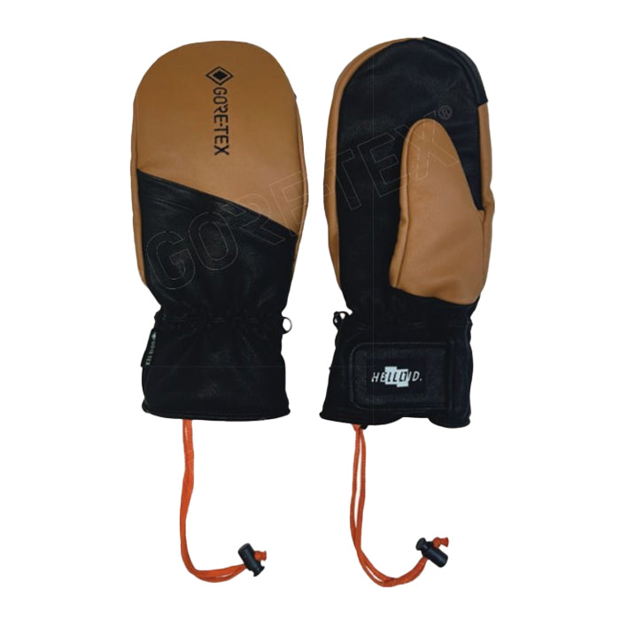 スノーボード グローブ ヘルロイド HELLOID LEATHER MITTEN GLOVE CAMEL 25-26 日本正規品