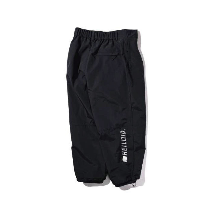 スノーボード ウェア ヘルロイド HELLOID 3LAYER WIDE PANTS BLACK 25-26 送料無料 日本正規品 予約商品 店頭受け取り可能