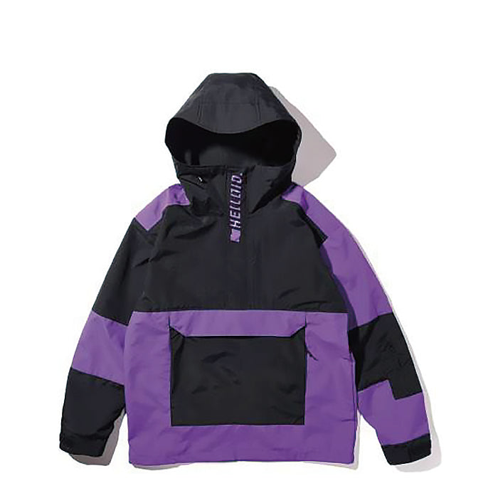 スノーボード ウェア ヘルロイド HELLOID 3LAYER ANORAK JACKET BLACK 25-26 送料無料 日本正規品 予約商品 店頭受け取り可能