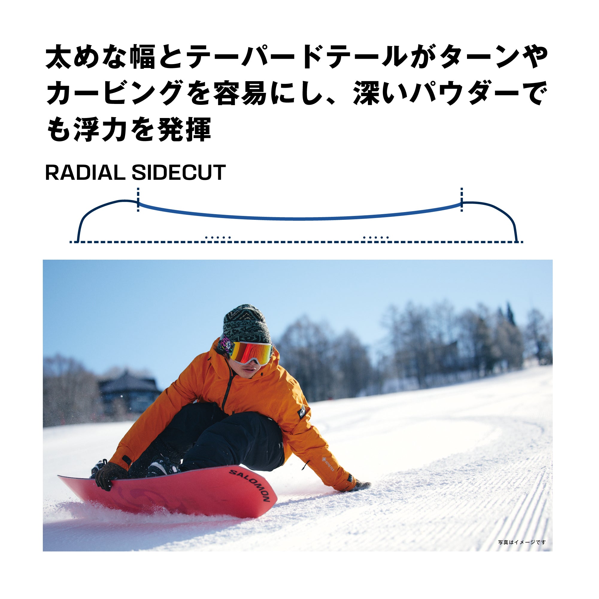 25-26 SALOMON DANCEHAUL GROM   スノーボード 日本正規品 早期予約