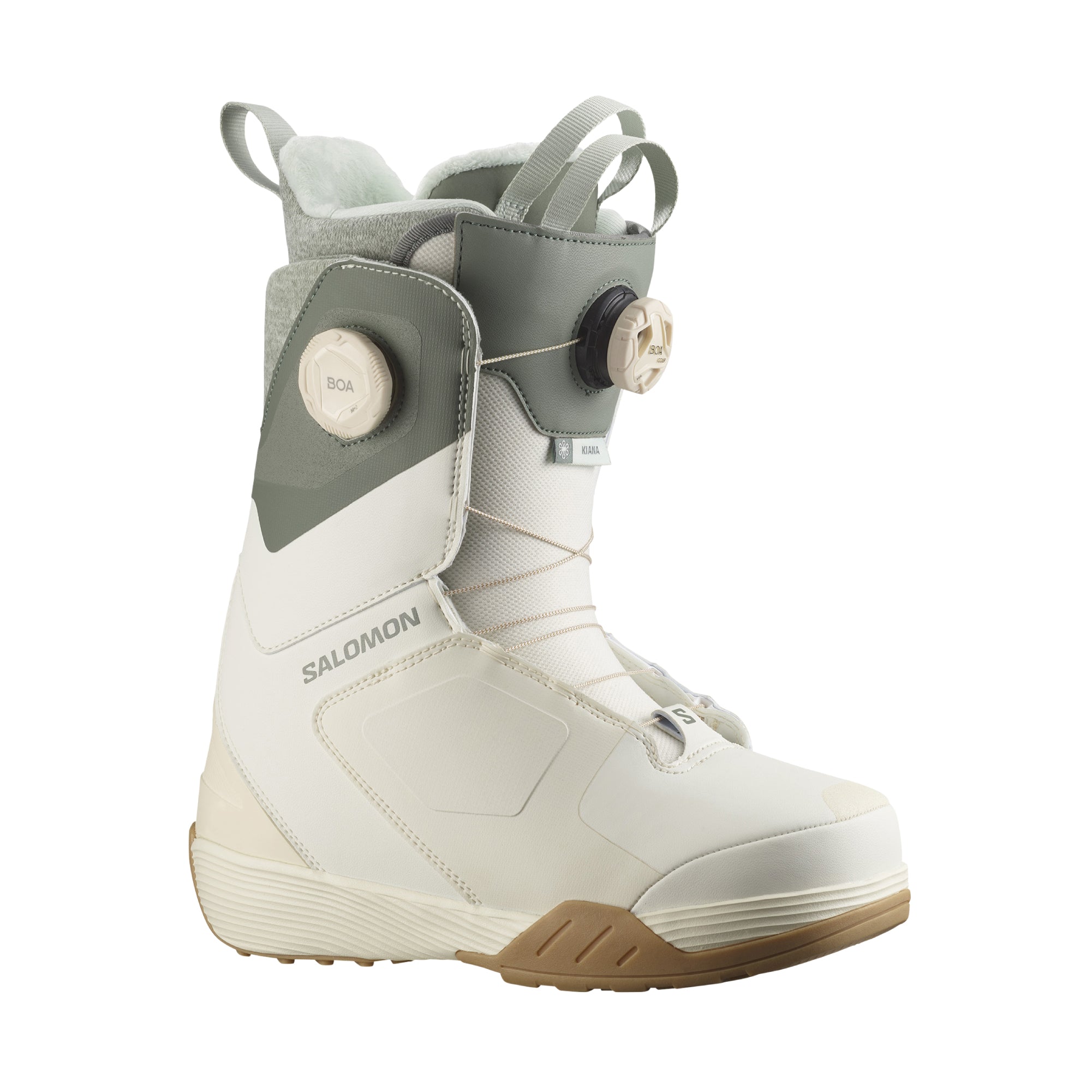 スノーボード ブーツ サロモン SALOMON KIANA DUAL BOA VANILLA ICE / AGAVE GREEN / CLEARLY AQUA 25-26 送料無料 日本正規品 予約商品 店頭受け取り可能