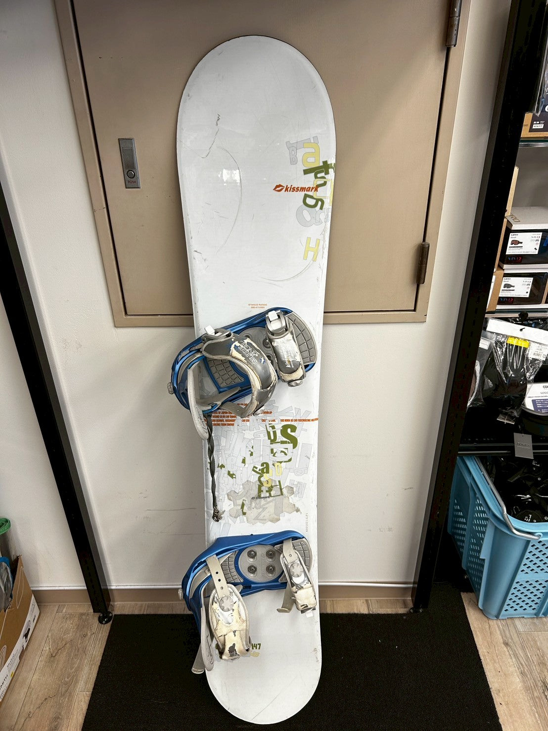 スノーボード 中古 2点セット Kissmark Citycoral 147