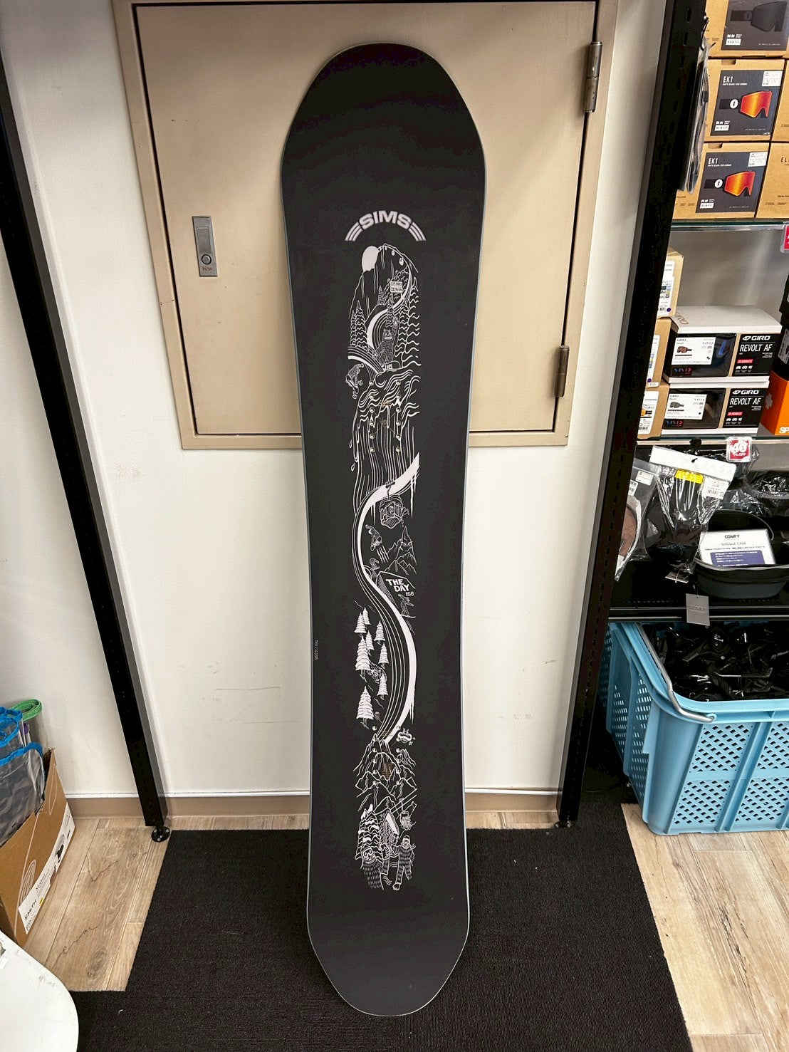 スノーボード 中古 SIMS The Day 156