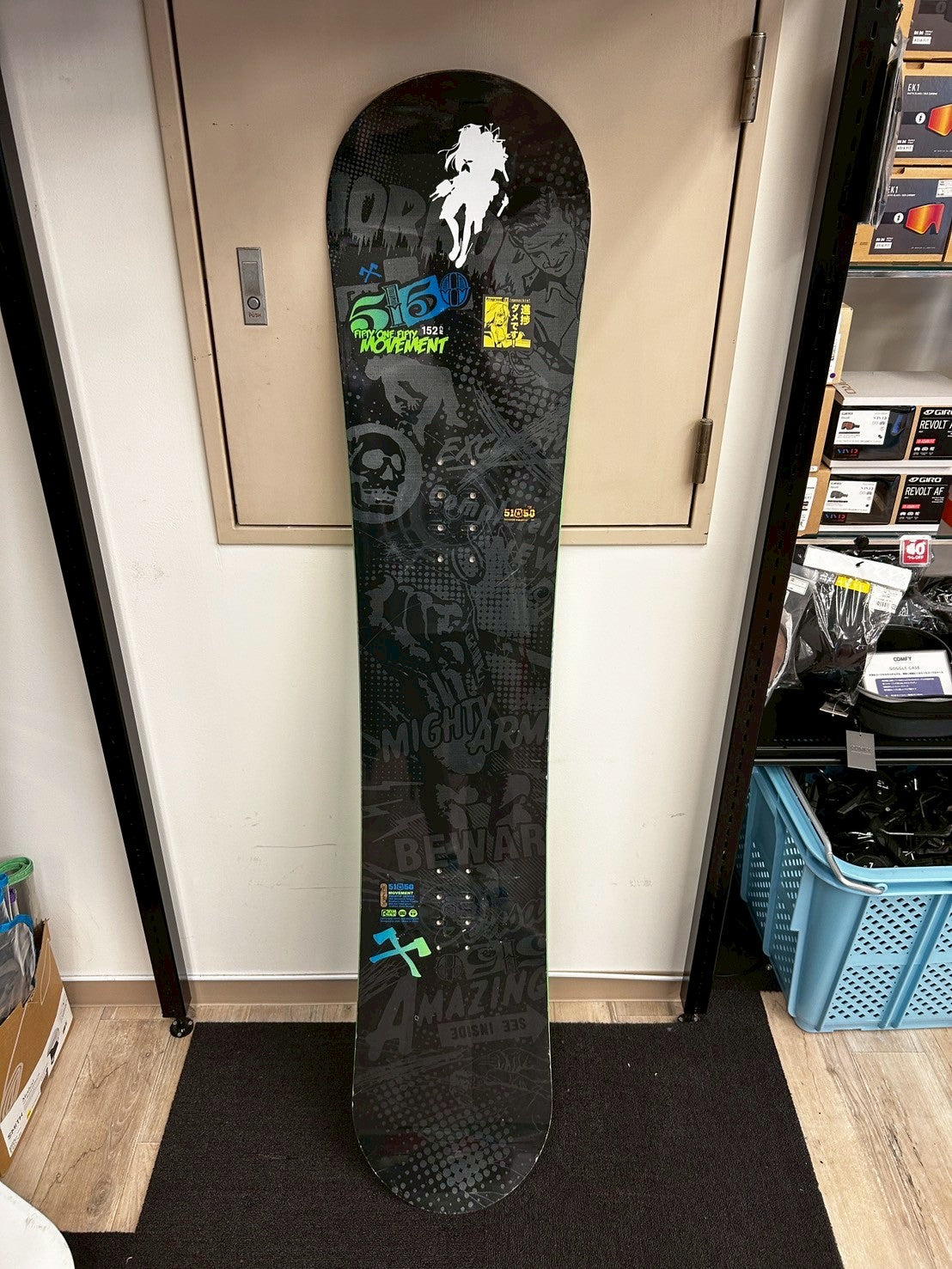 スノーボード 中古 5150 MOVEMENT 152