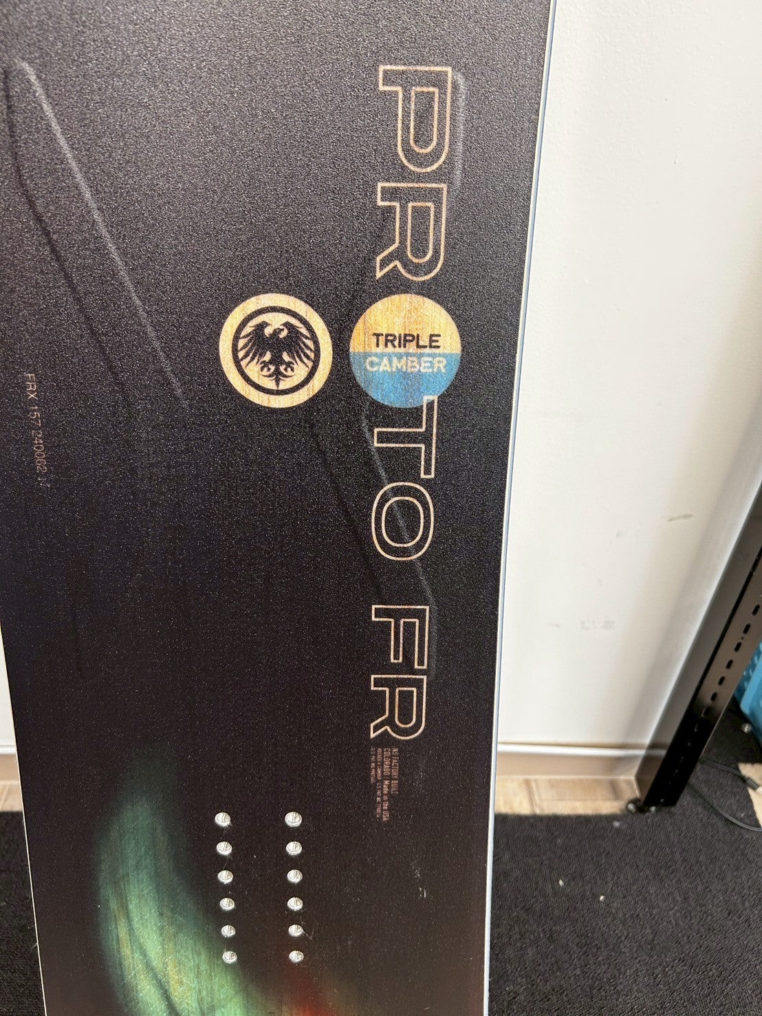スノーボード 試乗機 NEVERSUMMER PROTO FR 157cm