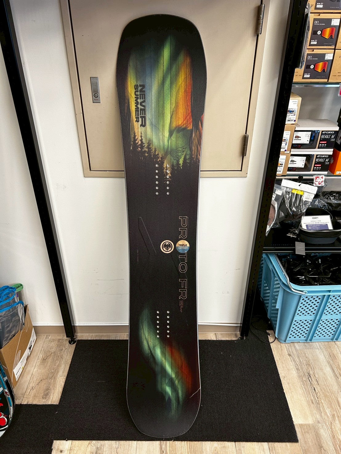 スノーボード 試乗機 NEVERSUMMER PROTO FR 157cm