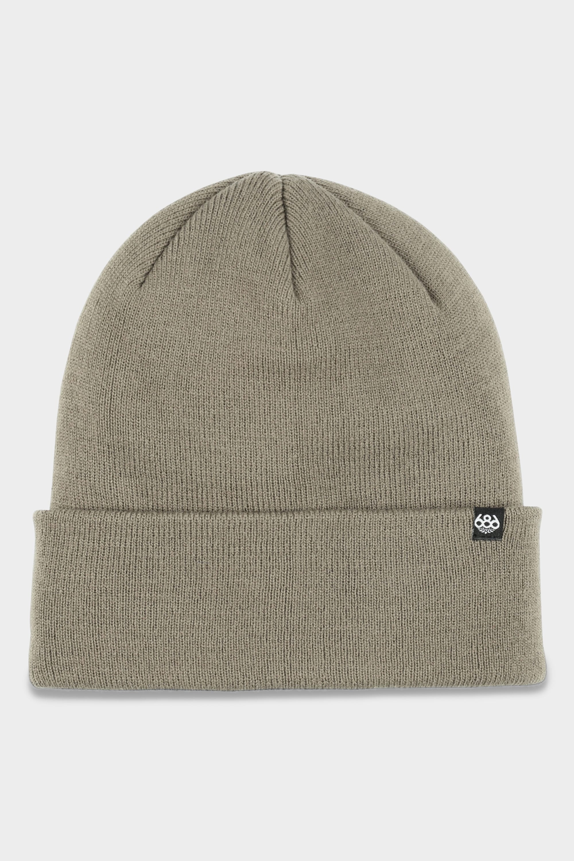 スノーボード アクセサリー シックスエイトシックス 686 686 STANDARD ROLL UP BEANIE CHARCOAL 25-26 送料無料 日本正規品 予約商品 店頭受け取り可能