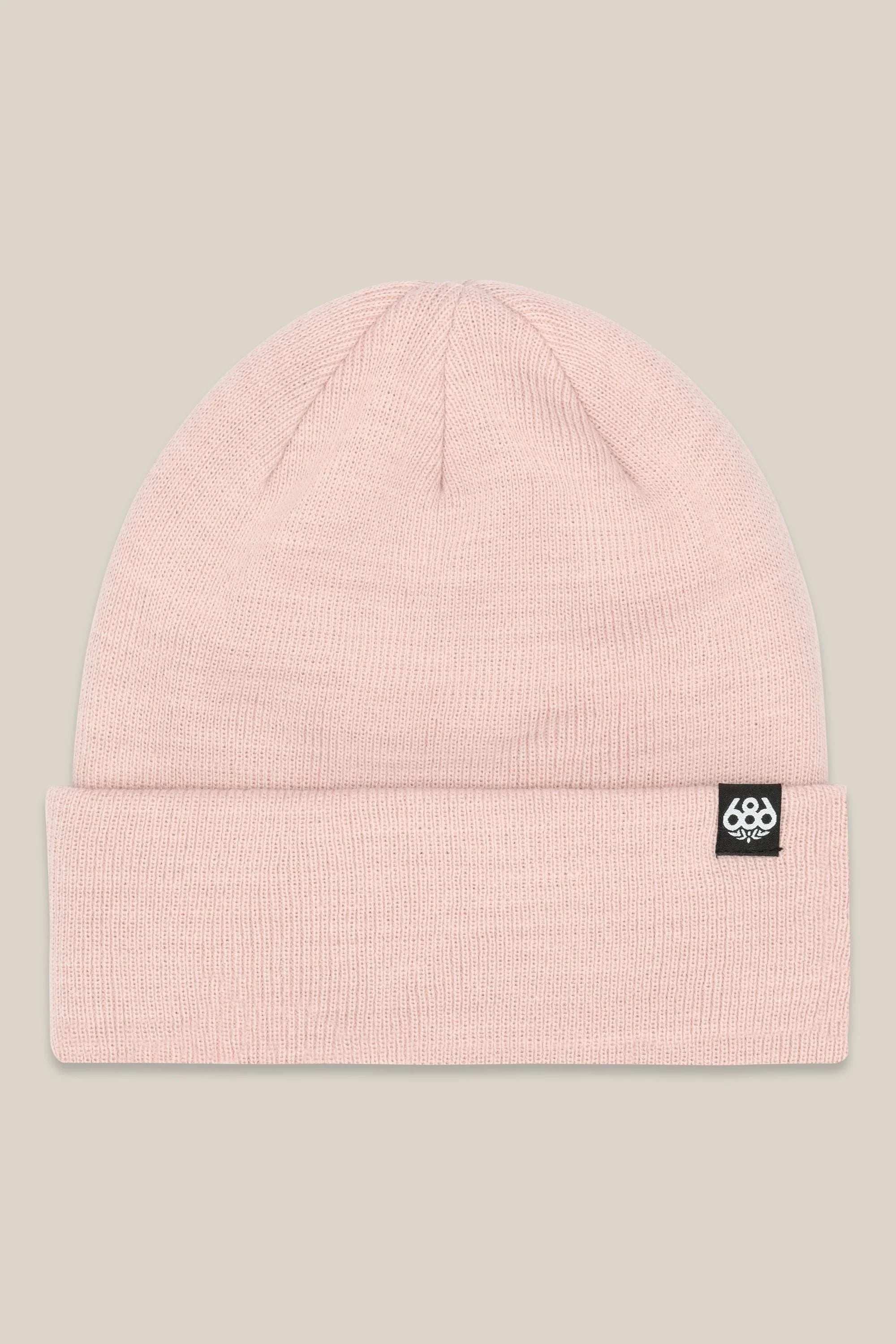 スノーボード アクセサリー シックスエイトシックス 686 686 STANDARD ROLL UP BEANIE SMOKEY PINK 25-26 送料無料 日本正規品 予約商品 店頭受け取り可能
