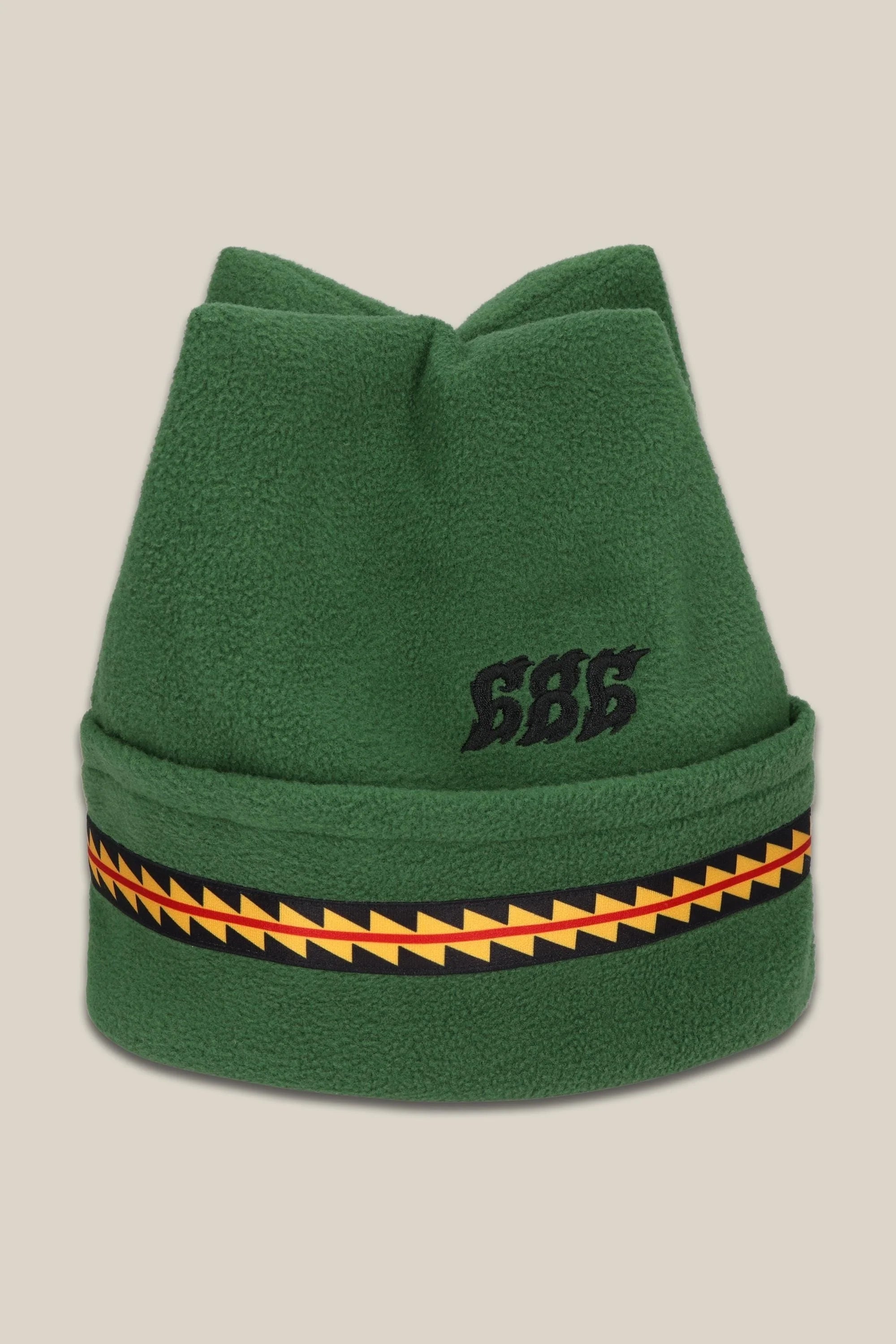 スノーボード アクセサリー シックスエイトシックス 686 4 POINTS FLEECE HAT EMERALD GREEN 25-26 送料無料 日本正規品 予約商品 店頭受け取り可能
