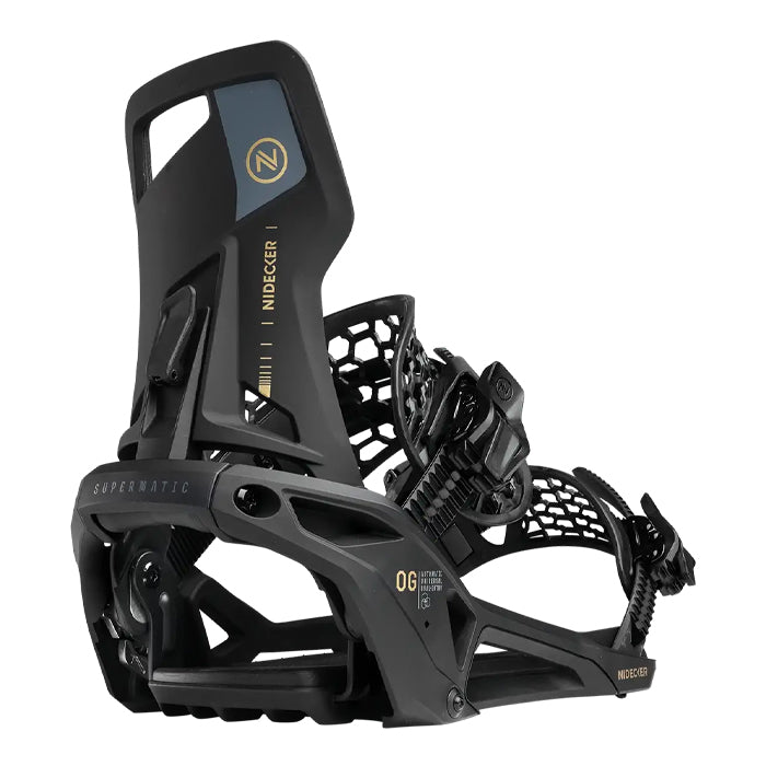 スノーボード ビンディング  NIDECKER OG-SUPERMATIC BLACK 25-26 送料無料 日本正規品 予約商品 店頭受け取り可能