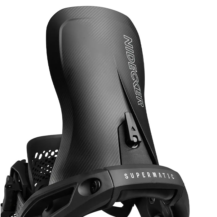 スノーボード ビンディング  NIDECKER LT-SUPERMATIC BLACK 25-26 送料無料 日本正規品 予約商品 店頭受け取り可能