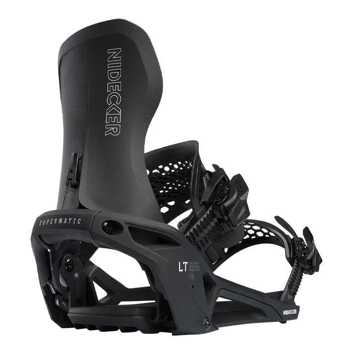 スノーボード ビンディング  NIDECKER LT-SUPERMATIC BLACK 25-26 送料無料 日本正規品 予約商品 店頭受け取り可能