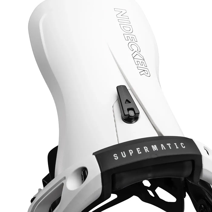 スノーボード ビンディング  NIDECKER LT-SUPERMATIC WHITE 25-26 送料無料 日本正規品 予約商品 店頭受け取り可能