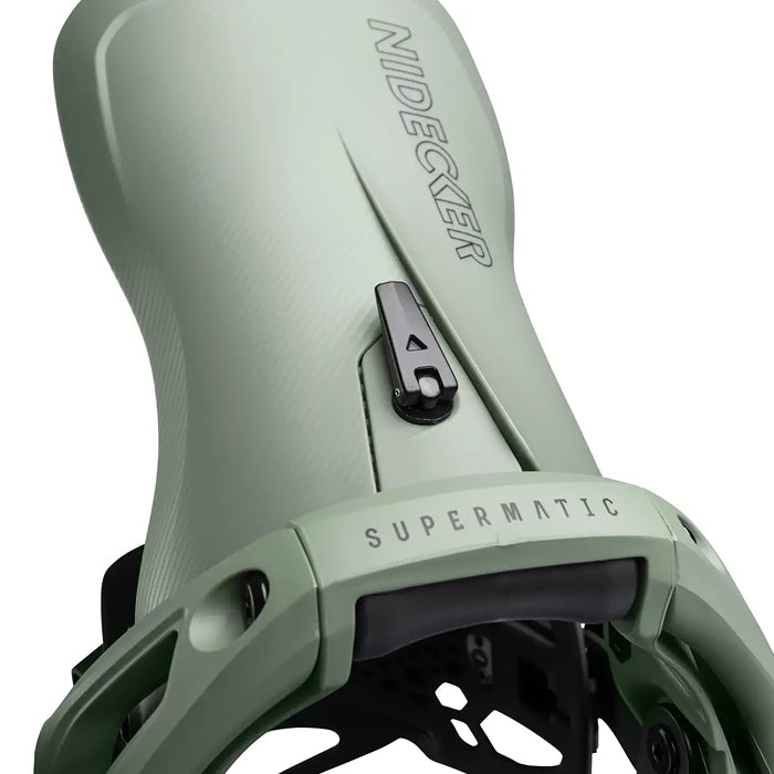 スノーボード ビンディング  NIDECKER LT-SUPERMATIC OLIVE 25-26 送料無料 日本正規品 予約商品 店頭受け取り可能