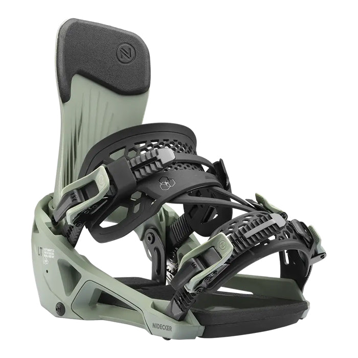 スノーボード ビンディング  NIDECKER LT-SUPERMATIC OLIVE 25-26 送料無料 日本正規品 予約商品 店頭受け取り可能