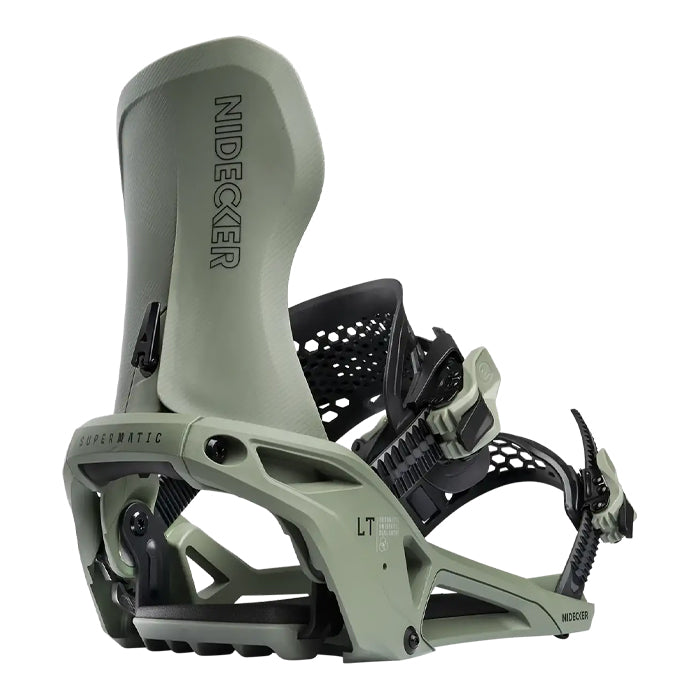 スノーボード ビンディング  NIDECKER LT-SUPERMATIC OLIVE 25-26 送料無料 日本正規品 予約商品 店頭受け取り可能