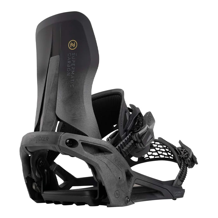 スノーボード ビンディング  NIDECKER CARBON-SUPERMATIC BLACK 25-26 送料無料 日本正規品 予約商品 店頭受け取り可能