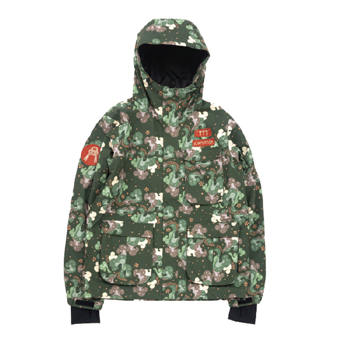 スノーボード ウェア ノマディック NOMADIK 777 JKT GR CAMO 送料無料 日本正規品 予約商品 店頭受け取り可能