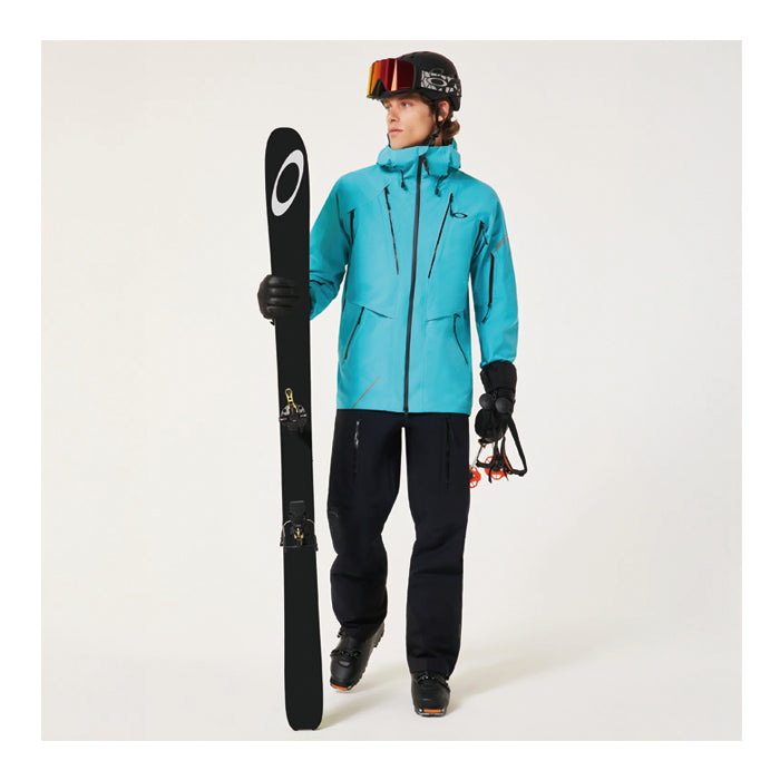 スノーボード ウェア オークリー OAKLEY BOWLS GORE-TEX SHELL JACKET SWIMMING POOL BLUE 送料無料 日本正規品