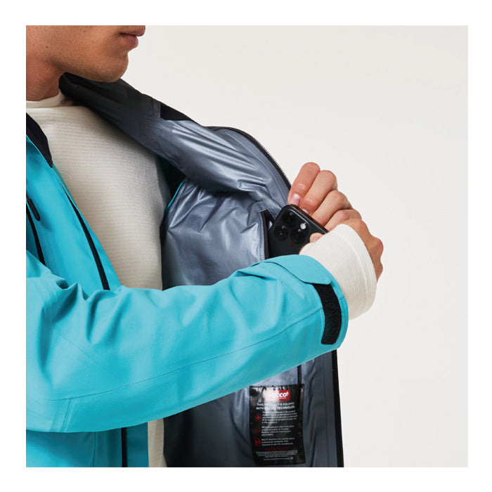 スノーボード ウェア オークリー OAKLEY BOWLS GORE-TEX SHELL JACKET SWIMMING POOL BLUE 送料無料 日本正規品