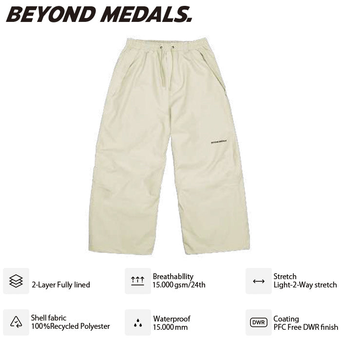 BEYOND MEDALS ウェア ビヨンド メダルズ  Park Pants 2L Black 23226321 26-27 スノーボードウェア 日本正規品