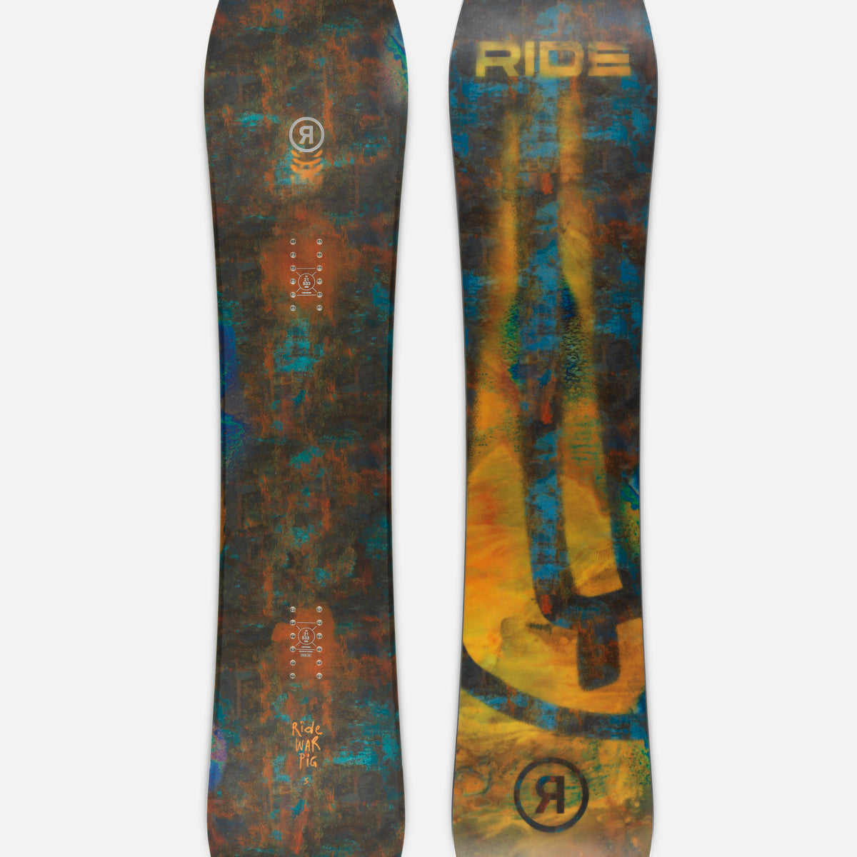 RIDE warpig 24-25 ワーピグ158 XLサイズ RIDE ライド スノーボード 板 メンズ WARPIG ムラサキスポーツ