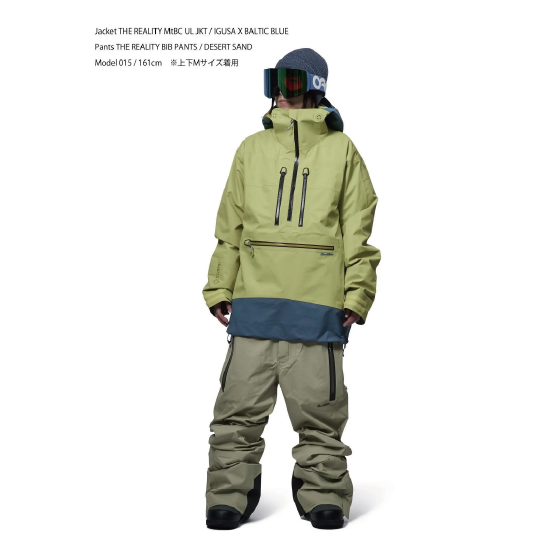 REW ウェア アールイーダブリュー REALITY 3L BIB PANTS 25 26-27 スノーボードウェア 日本正規品