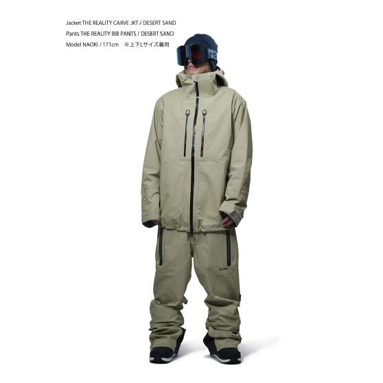 REW ウェア アールイーダブリュー REALITY 3L BIB PANTS 25 26-27 スノーボードウェア 日本正規品