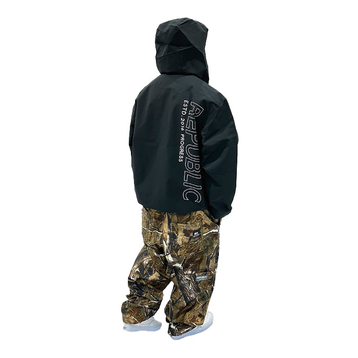 スノーボード ウェア リパブリック REPUBLIC PARKLIVE JACKET  Black 送料無料 日本正規品 予約商品 店頭受け取り可能