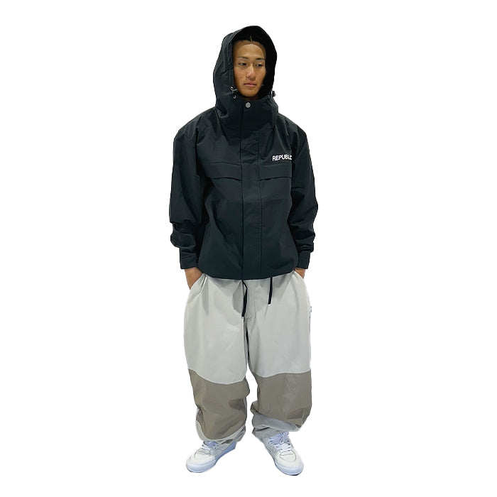 スノーボード ウェア リパブリック REPUBLIC DOUBLE KNEE PANTS Grey/Mocha 送料無料 日本正規品 予約商品 店頭受け取り可能