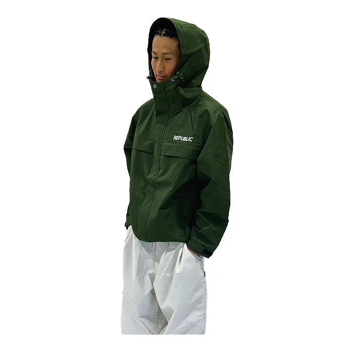 スノーボード ウェア リパブリック REPUBLIC PARKLIVE JACKET Olive 送料無料 日本正規品 予約商品 店頭受け取り可能