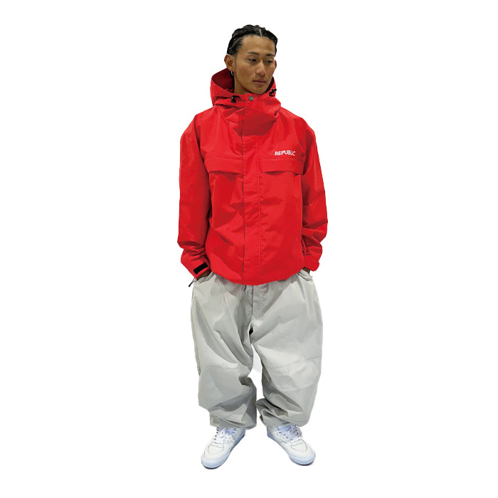 スノーボード ウェア リパブリック REPUBLIC PARKLIVE JACKET Red 送料無料 日本正規品 予約商品 店頭受け取り可能