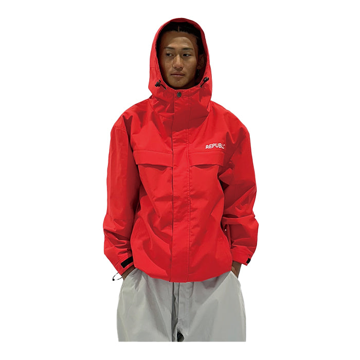 スノーボード ウェア リパブリック REPUBLIC PARKLIVE JACKET Red 送料無料 日本正規品 予約商品 店頭受け取り可能