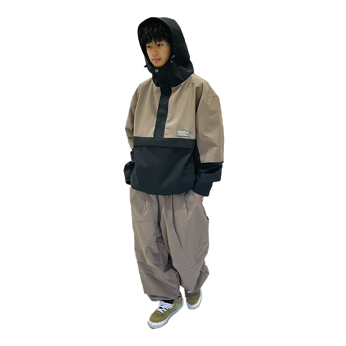 スノーボード ウェア リパブリック REPUBLIC WIDE EAZY PANTS Mocha 送料無料 日本正規品 予約商品 店頭受け取り可能