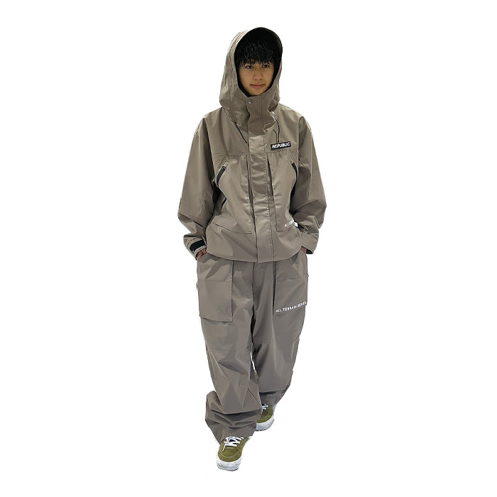 スノーボード ウェア リパブリック REPUBLIC OUTSIDE CITY PANTS Mocha 送料無料 日本正規品 予約商品 店頭受け取り可能