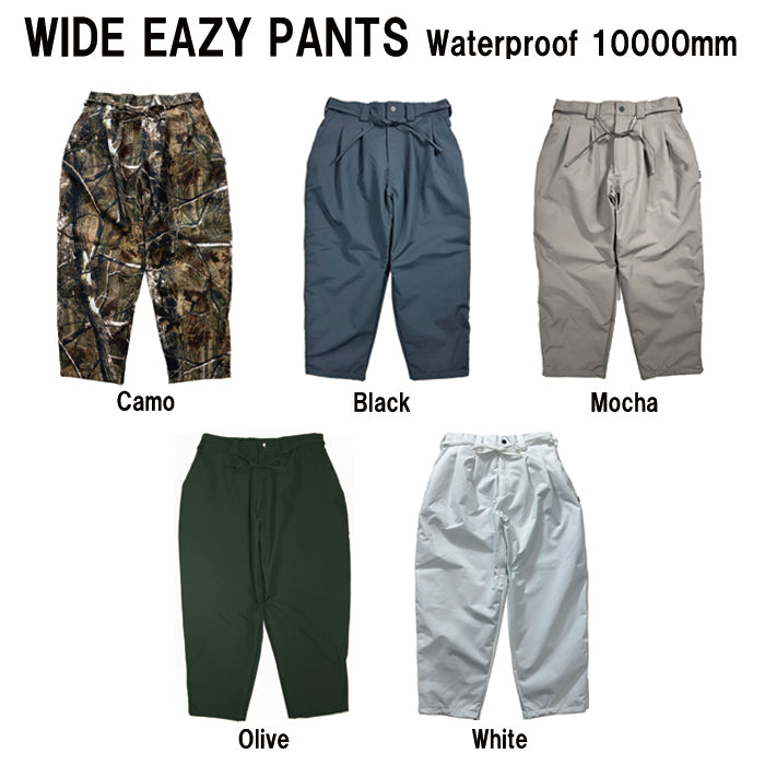 スノーボード ウェア リパブリック REPUBLIC WIDE EAZY PANTS White 送料無料 日本正規品 予約商品 店頭受け取り可能