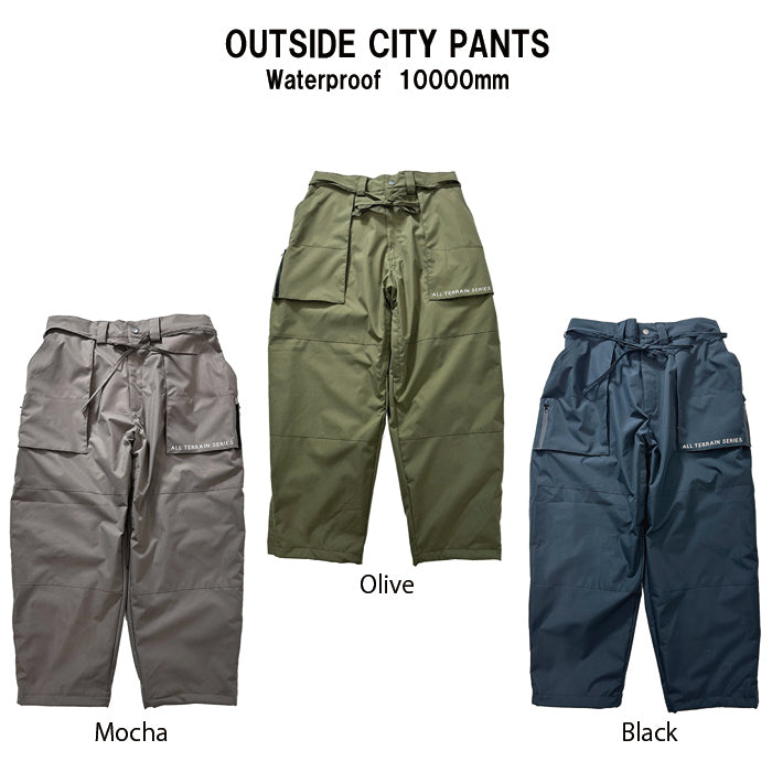 スノーボード ウェア リパブリック REPUBLIC OUTSIDE CITY PANTS Mocha 送料無料 日本正規品 予約商品 店頭受け取り可能