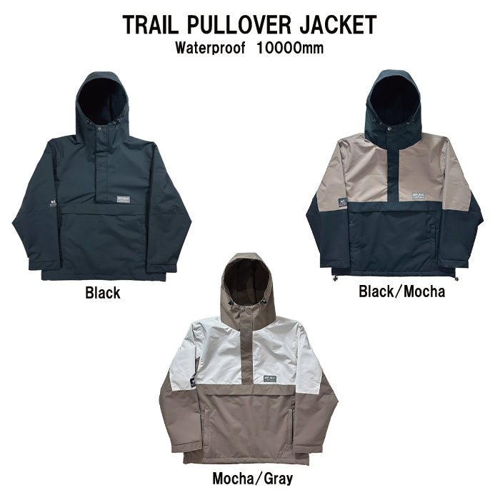 スノーボード ウェア リパブリック REPUBLIC TRAIL PULLOVER JACKET Black 送料無料 日本正規品 予約商品 店頭受け取り可能