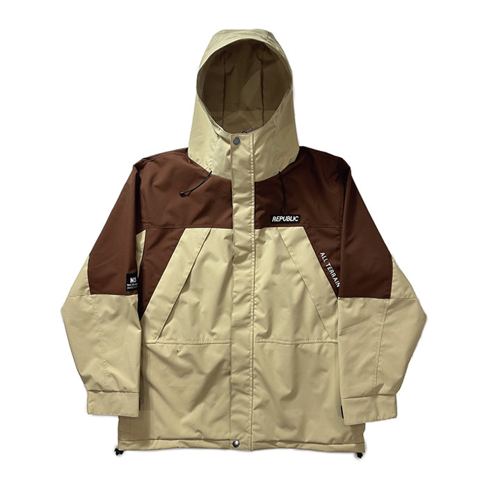 スノーボード ウェア リパブリック REPUBLIC 36 CHAMBERS JACKET Khaki/Brown 送料無料 日本正規品 予約商品 店頭受け取り可能