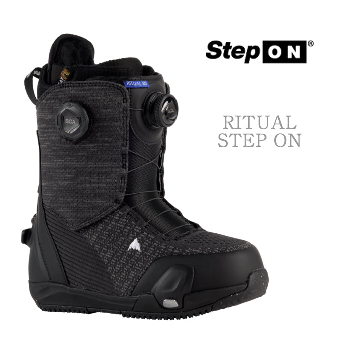 24-25 BURTON RITUAL STEP ON BLACK スノーボード ブーツ