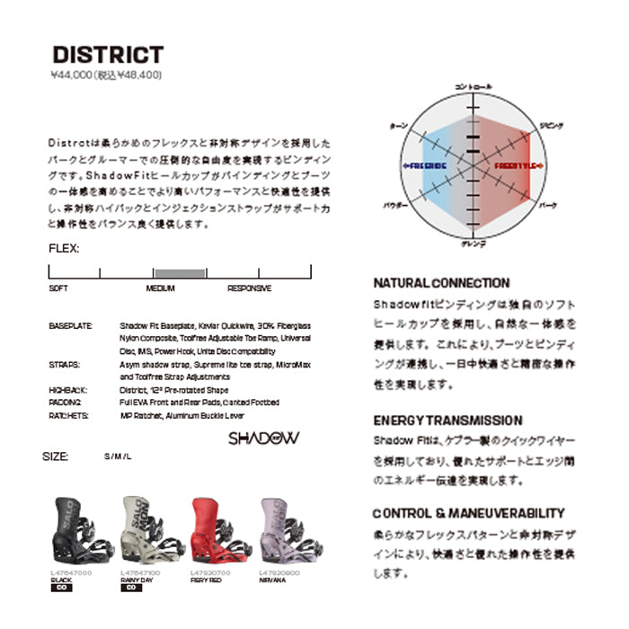 25-26 SALOMON DISTRICT RAINY DAY スノーボード 早期予約