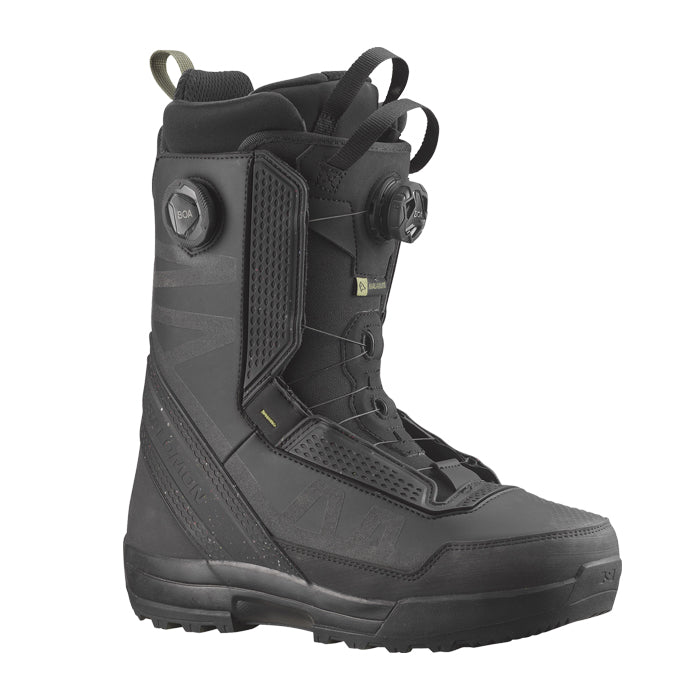 25-26 SALOMON MALAMUTE DUAL BOA BLACK / BLACK / BLACK スノーボード 早期予約