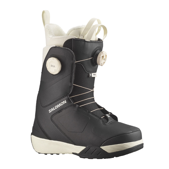 25-26 SALOMON KIANA DUAL BOA BLACK / BLACK / VANILLA ICE スノーボード 早期予約
