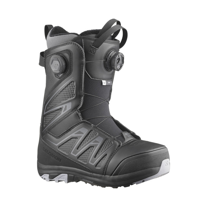 25-26 SALOMON IVY BOA SJ BOA BLACK / BLACK / LILAC GRAY スノーボード 早期予約