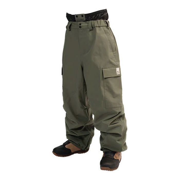 25-26 SCAPE  BAGGY PANTS  DARK KHAKI 25-26 送料無料 予約商品 店頭受け取り可能